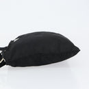 PRADA Shoulder Bag Nylon Black Silver Auth 152945-4