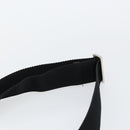 PRADA Shoulder Bag Nylon Black Silver Auth 152945-8