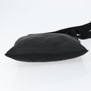 PRADA Shoulder Bag Nylon Black Silver Auth 152945-5