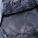 PRADA Hand Bag Nylon Black Silver Auth 152947-11