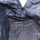 PRADA Hand Bag Nylon Black Silver Auth 152947-20