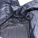 PRADA Hand Bag Nylon Black Silver Auth 152947-21