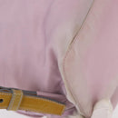 PRADA Backpack Nylon Pink Silver Auth 152952-16