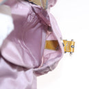 PRADA Backpack Nylon Pink Silver Auth 152952-29