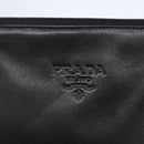 PRADA Shoulder Bag Leather Black Auth 152954-14
