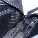 PRADA Shoulder Bag Leather Black Auth 152954-19