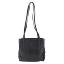PRADA Shoulder Bag Leather Black Auth 152954-2