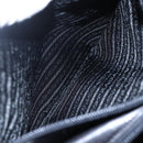 PRADA Shoulder Bag Leather Black Auth 152954-22