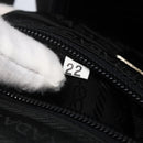 PRADA Shoulder Bag Leather Black Auth 152954-24