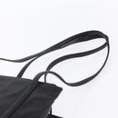 PRADA Shoulder Bag Leather Black Auth 152954-8