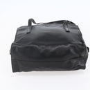PRADA Shoulder Bag Leather Black Auth 152954-9