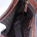 Christian Dior Street Chic Shoulder Bag Denim Leather Navy gold Auth 152959-21