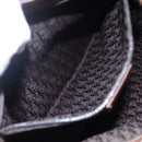 Christian Dior Street Chic Shoulder Bag Denim Leather Navy gold Auth 152959-22