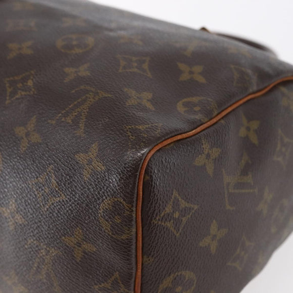 LOUIS VUITTON Monogram Speedy 25 Hand Bag M41528 LV Auth 152960