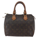 LOUIS VUITTON Monogram Speedy 25 Hand Bag M41528 LV Auth 152960-2