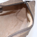 GUCCI GG Supreme Web Sherry Line Bag PVC Beige Gold 904 02 004 Auth 152967-20