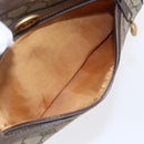 GUCCI GG Supreme Web Sherry Line Bag PVC Beige Gold 904 02 004 Auth 152967-22