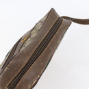 GUCCI GG Supreme Web Sherry Line Bag PVC Beige Gold 904 02 004 Auth 152967-6