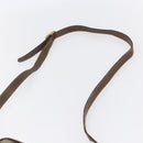 GUCCI GG Supreme Web Sherry Line Bag PVC Beige Gold 904 02 004 Auth 152967-8