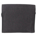 SAINT LAURENT Shoulder Bag PVC Leather Black Gold Auth 152971-2