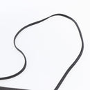 SAINT LAURENT Shoulder Bag PVC Leather Black Gold Auth 152971-8