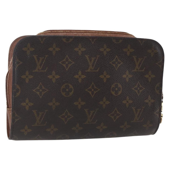 LOUIS VUITTON Monogram Orsay Clutch Bag M51790 LV Auth 152974