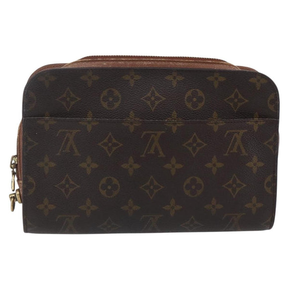LOUIS VUITTON Monogram Orsay Clutch Bag M51790 LV Auth 152974