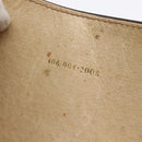 GUCCI Shoulder Bag Leather Brown Gold Auth 152976-12