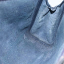 GUCCI GG Supreme Sherry Line Clutch Bag PVC Navy 37 014 2125 Auth 152977-10