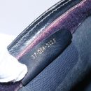 GUCCI GG Supreme Sherry Line Clutch Bag PVC Navy 37 014 2125 Auth 152977-12