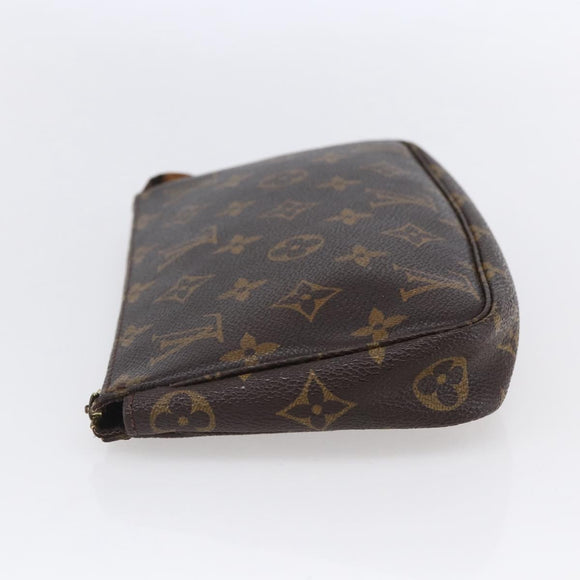 LOUIS VUITTON Monogram Pochette Accessoires Pouch M51980 LV Auth 152981