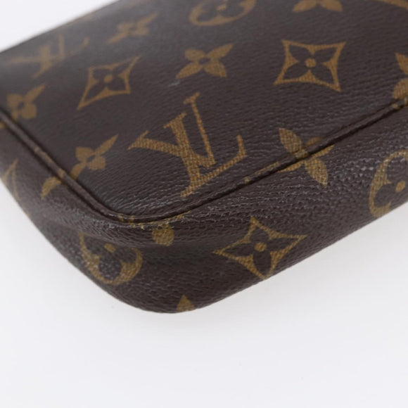 LOUIS VUITTON Monogram Pochette Accessoires Pouch M51980 LV Auth 152981