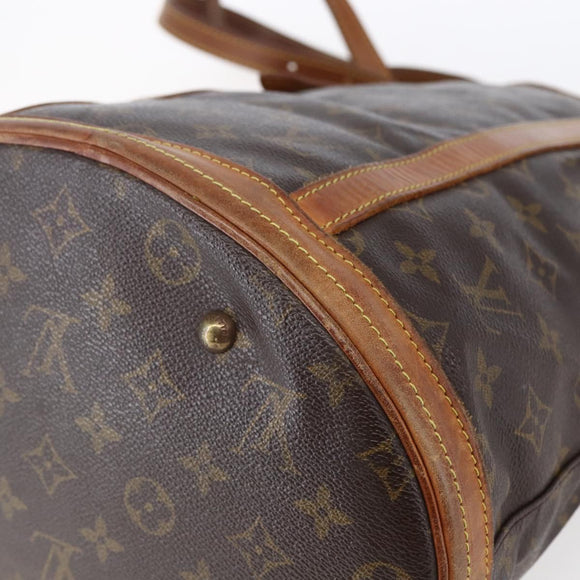 LOUIS VUITTON Monogram Bucket GM Shoulder Bag Vintage M42236 LV Auth 152984