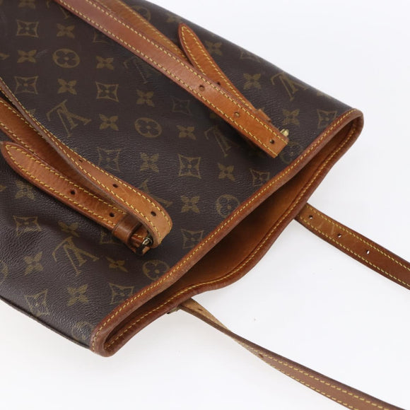 LOUIS VUITTON Monogram Bucket GM Shoulder Bag Vintage M42236 LV Auth 152984