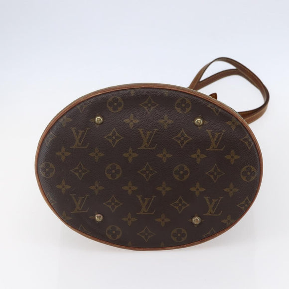 LOUIS VUITTON Monogram Bucket GM Shoulder Bag Vintage M42236 LV Auth 152984