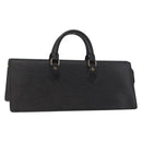 LOUIS VUITTON Epi Sac tri-angle Hand Bag Black M52092 LV Auth 152985-1