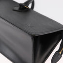 LOUIS VUITTON Epi Sac tri-angle Hand Bag Black M52092 LV Auth 152985-16