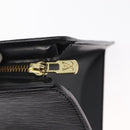 LOUIS VUITTON Epi Sac tri-angle Hand Bag Black M52092 LV Auth 152985-9