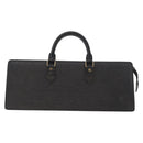 LOUIS VUITTON Epi Sac tri-angle Hand Bag Black M52092 LV Auth 152985-13
