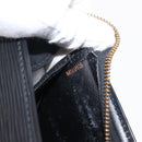 LOUIS VUITTON Epi Sac tri-angle Hand Bag Black M52092 LV Auth 152985-12