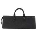 LOUIS VUITTON Epi Sac tri-angle Hand Bag Black M52092 LV Auth 152985-2