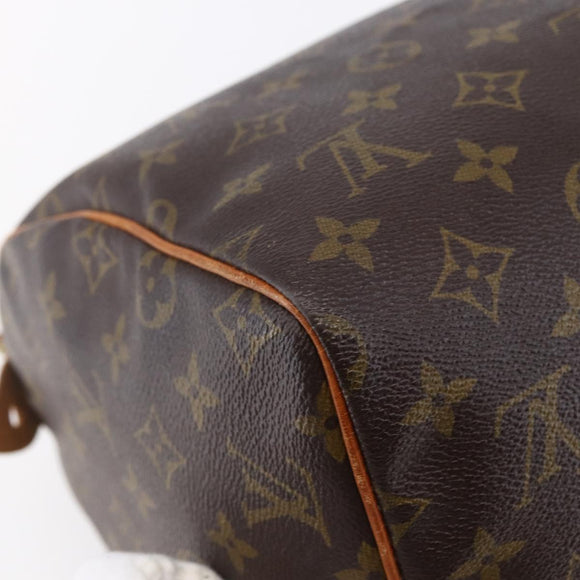 LOUIS VUITTON Monogram Speedy 30 Hand Bag M41526 LV Auth 152989
