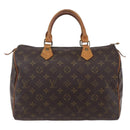 LOUIS VUITTON Monogram Speedy 30 Hand Bag M41526 LV Auth 152989-13