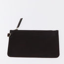 FENDI Zucca Canvas Hand Bag Black Brown Silver Auth 152992-19