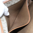 Christian Dior Honeycomb Canvas Chain Shoulder Bag PVC Beige Gold Auth 152993-12