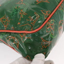 LOUIS VUITTON Monogram Bonbon Richard Prince Pochette Green M95748 Auth 152996V-8