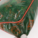 LOUIS VUITTON Monogram Bonbon Richard Prince Pochette Green M95748 Auth 152996V-16