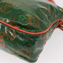 LOUIS VUITTON Monogram Bonbon Richard Prince Pochette Green M95748 Auth 152996V-17