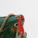 LOUIS VUITTON Monogram Bonbon Richard Prince Pochette Green M95748 Auth 152996V-9