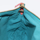 LOUIS VUITTON Monogram Bonbon Richard Prince Pochette Green M95748 Auth 152996V-20